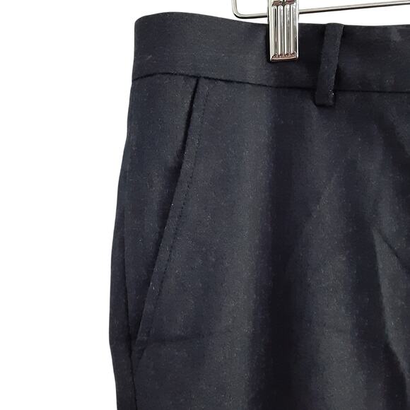 Brooks Brothers 346 Lucia Fit Slim Fit Trousers Wool Navy Blue Pleated Front 12 - Picture 3 of 11